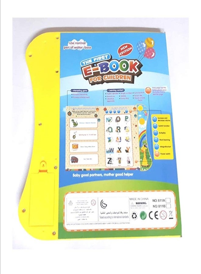 Little Buddy Educational Learning E-Book for Children with Interesting Game and Learning Content, Baby Good Partners, Early Education Good Helper for Children - Image 4